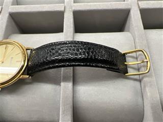 VTG BULOVA QUARTZ 33MM WATCH NEW BATTERY